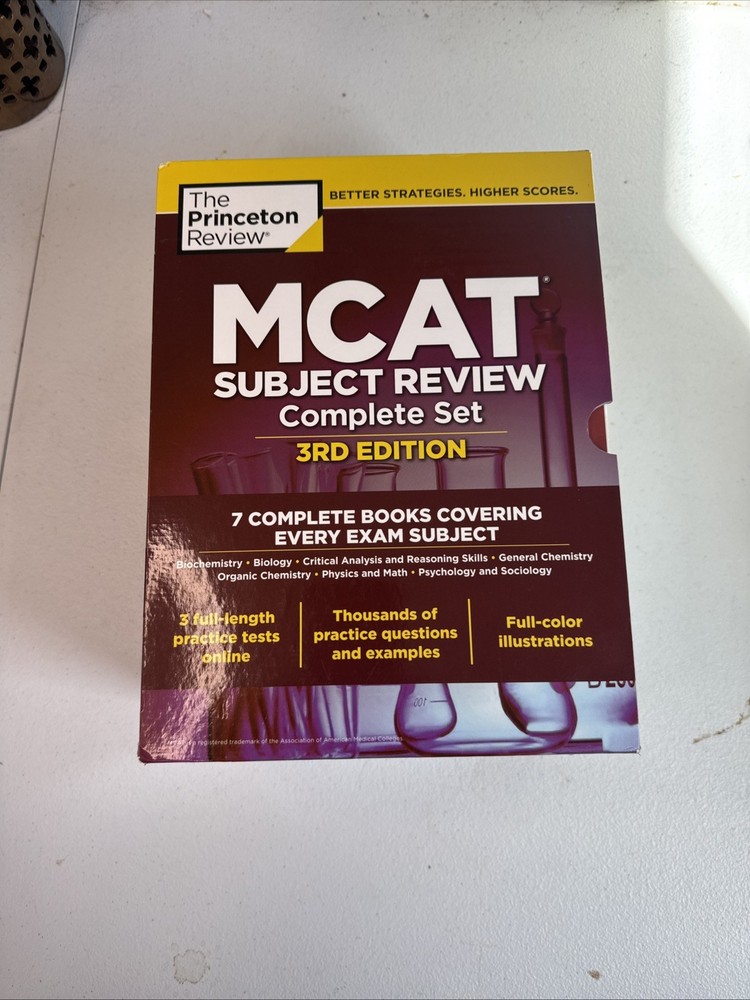 The Princeton Review MCAT Subject Review - Complete Set 3rd Edition