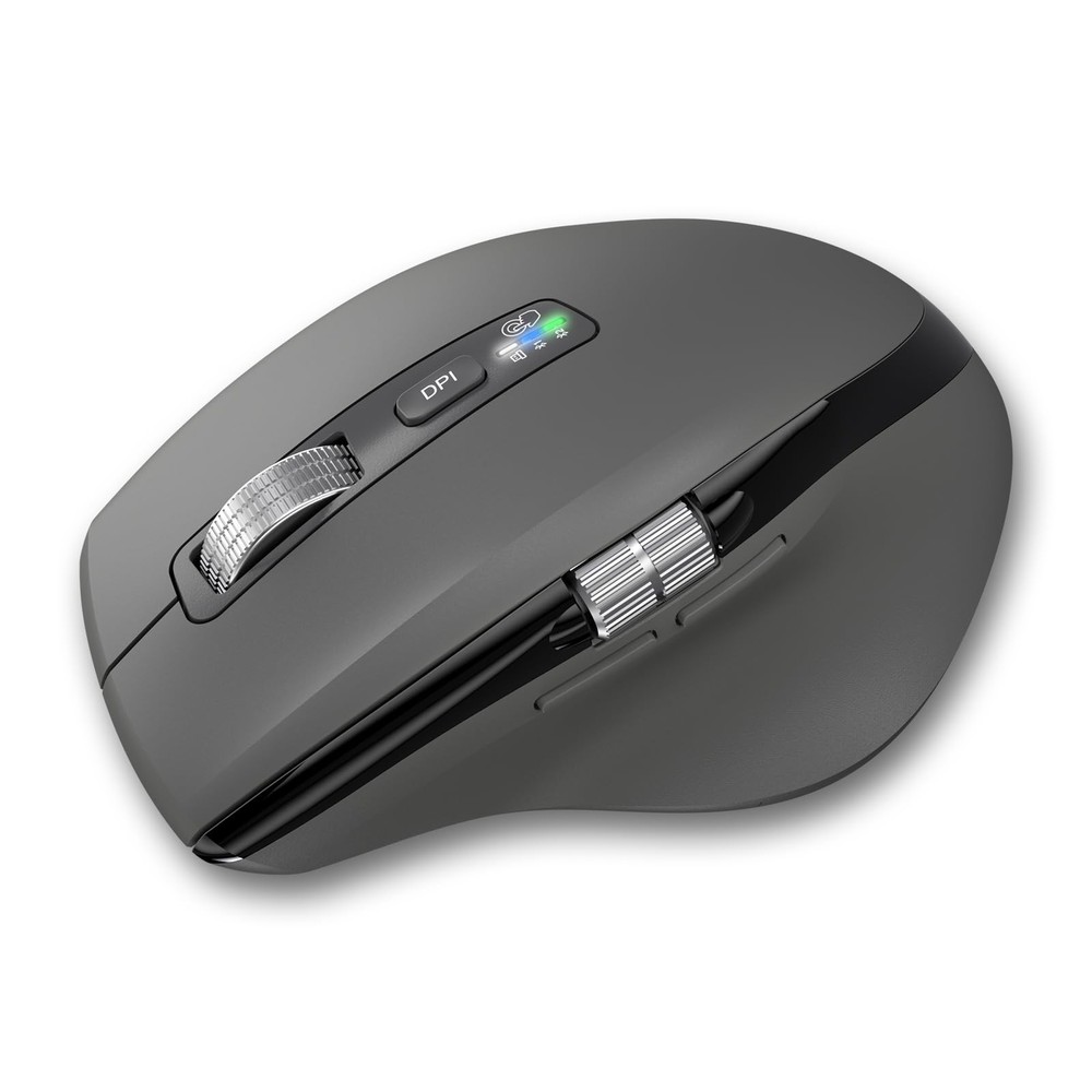 Wireless Bluetooth Ergonomic Side Scrolling Multi-Device Mouse