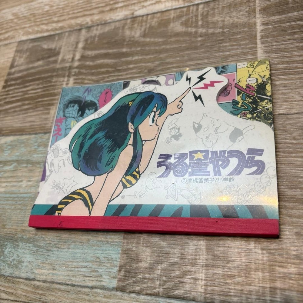 Urusei Yatsura Rumiko Takahashi Memo Pad Retro Vintage