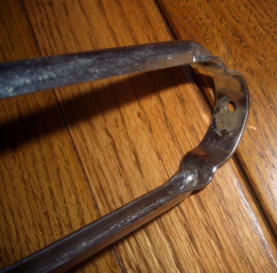 NOS Vintage Schwinn Lightweight Bike Chrome Rear Fender Brace #5544