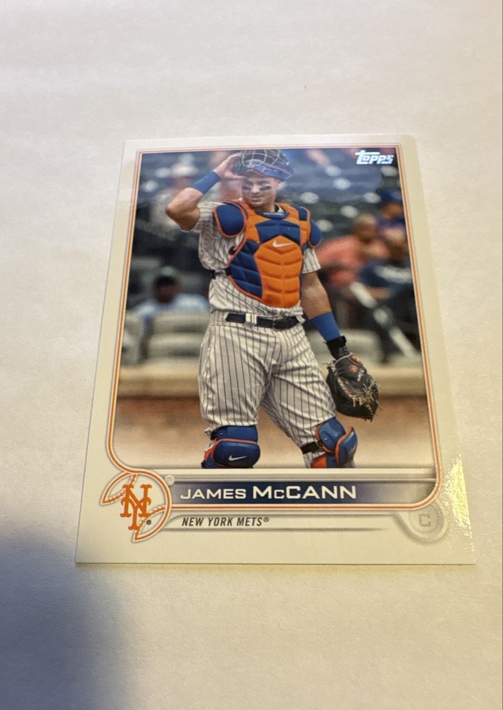 2022 Topps Series 1 - James McCann #256 - Mets