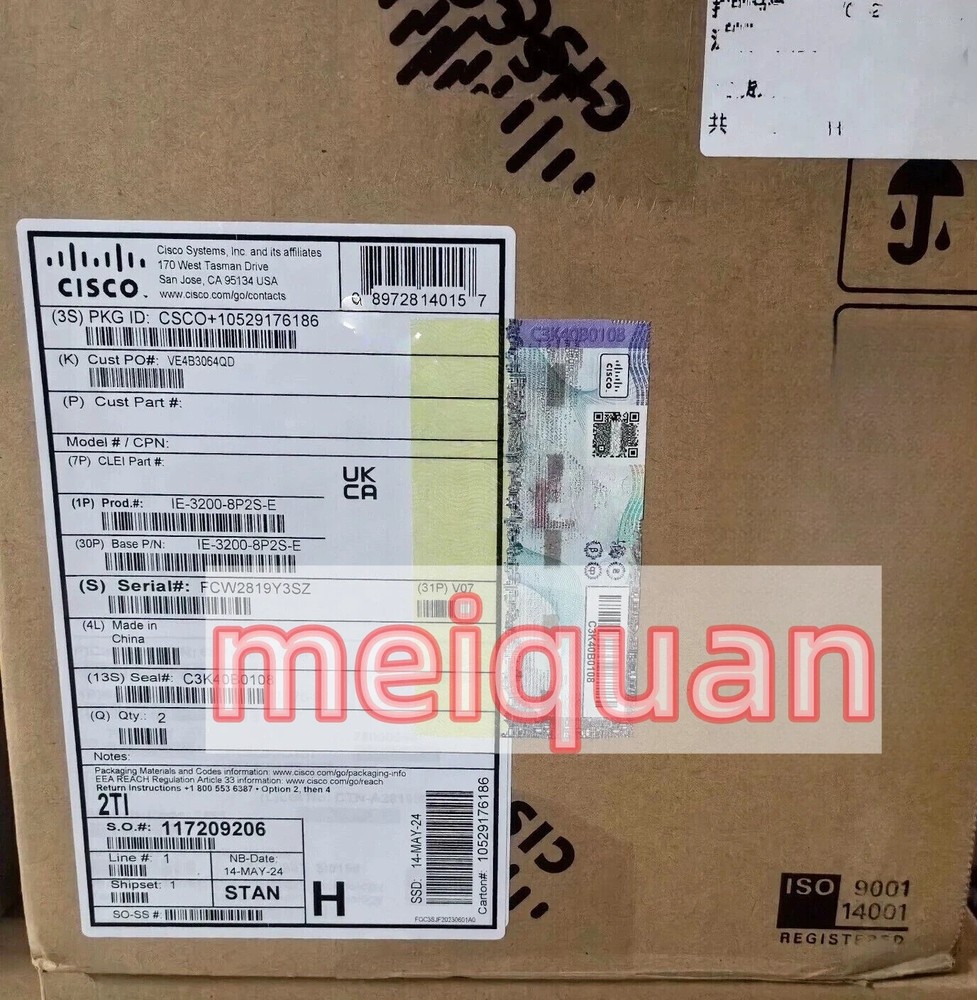New IE-3200-8P2S-E industrial switch    Fast Delivery！