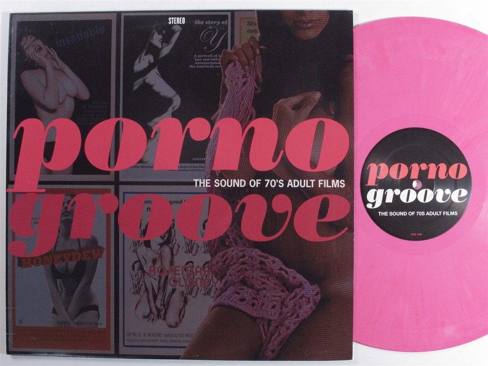 PORNO GROOVE Various Artists SECRET STASH LP VG+/VG++ pink marble vinyl c