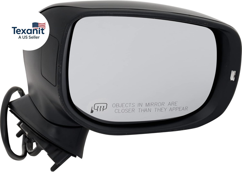 Passenger Side Power Heated Mirror for Subaru Crosstrek 2018-2023 with Signal Li