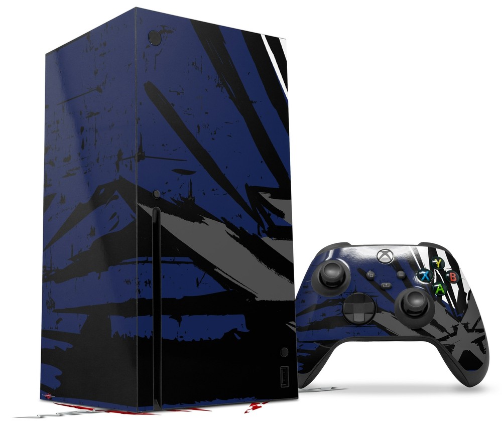 Skins XBOX Series X Console Controller Baja 0040 Blue Navy