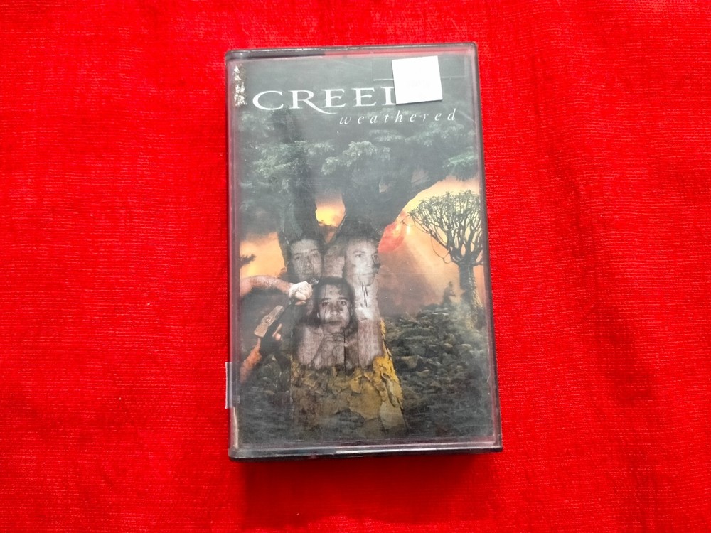 Creed Weathered Rare Orig Cassette Tape India Indian  Sony Music