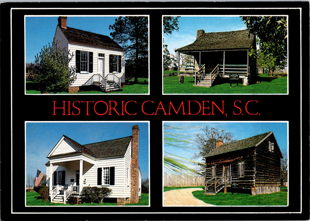 Vintage Postcard HISTORIC CAMDEN  South Carolina