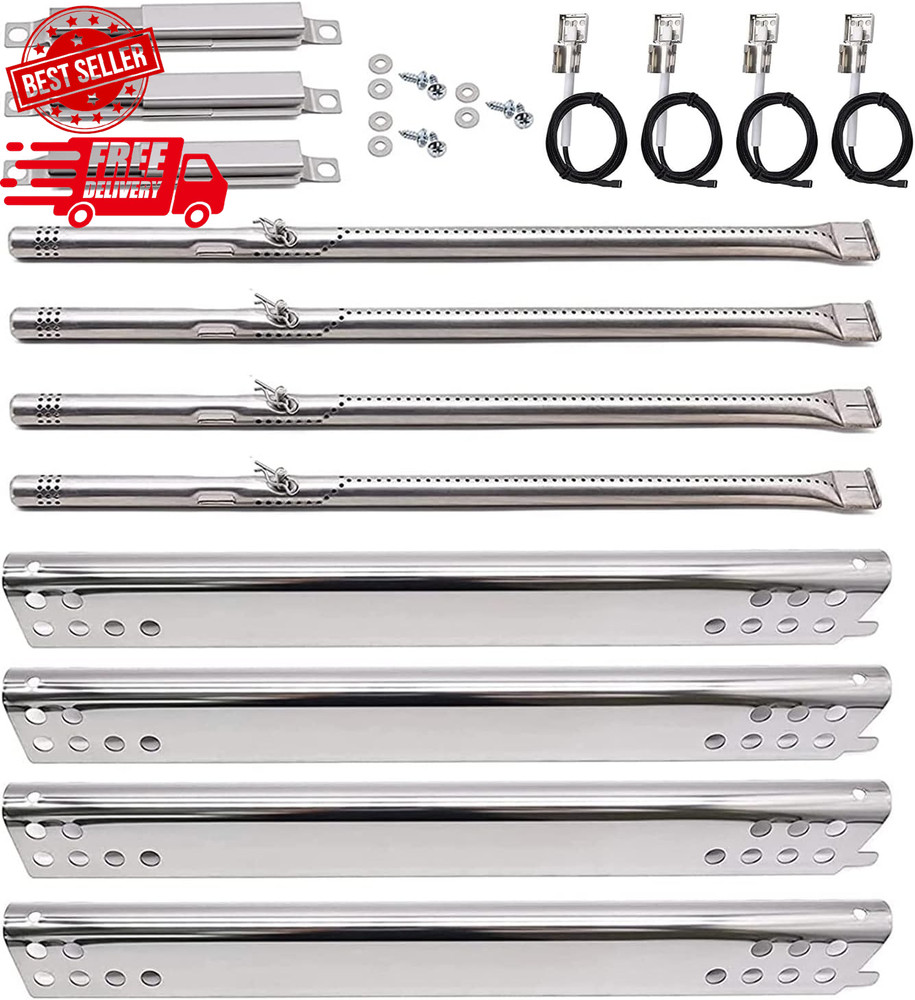463344116 Grill Parts for Charbroil Advantage 4 Burner. Heat Plate Shields, B...