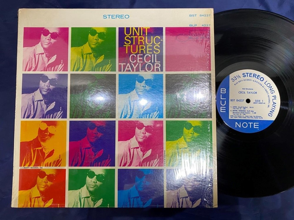Cecil Taylor Unit Structures Blue Note Liberty Bst 84237 Stereo Us Vinyl Lp