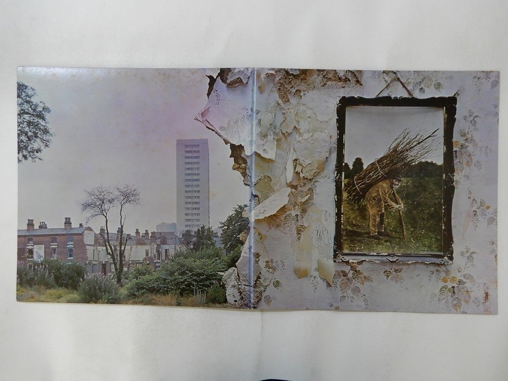 Led Zeppelin IV Atlantic P-10125A Japan  VINYL LP