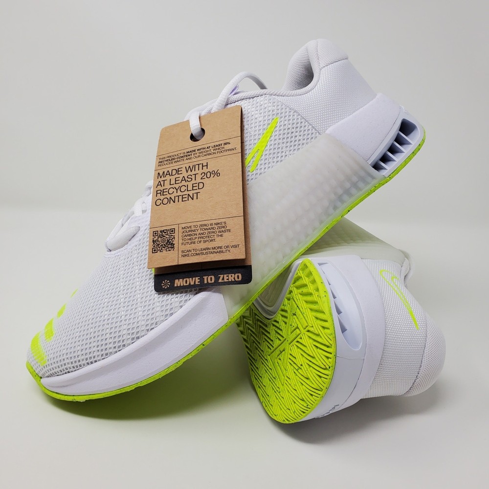 Nike Metcon 9 White Volt DZ2617-104 Men’s Size 8.5