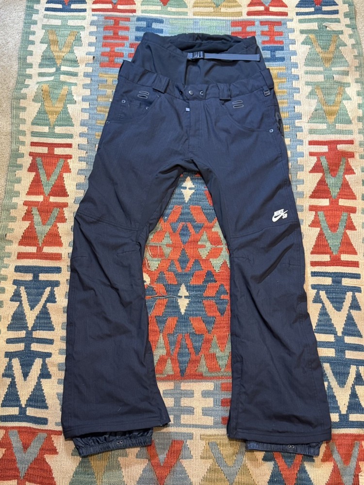 Nike SB Enigma Snowboarding Pants 20k Men’s Size Medium Slim Black