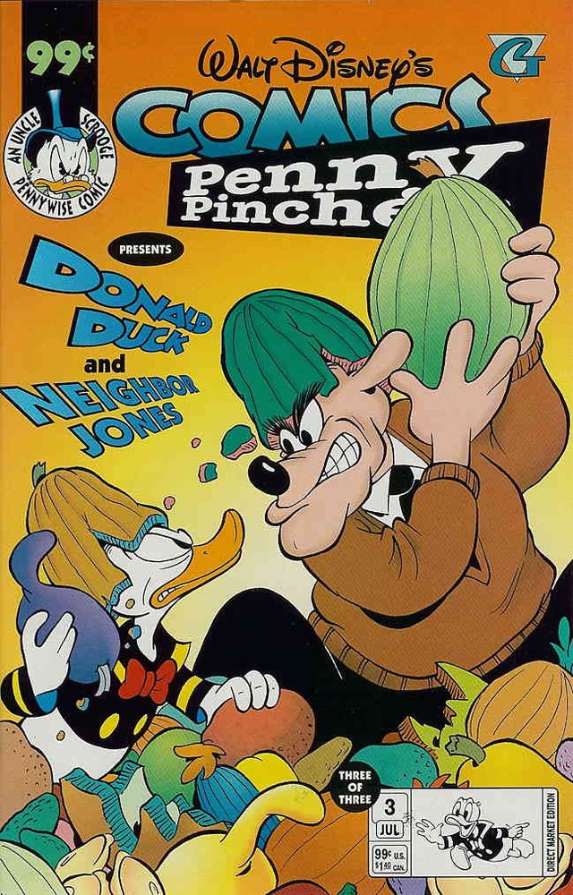 Vintage Donald Duck Comic - Walt Disney's Comics and Stories Penny Pincher #3 FN Gladstone