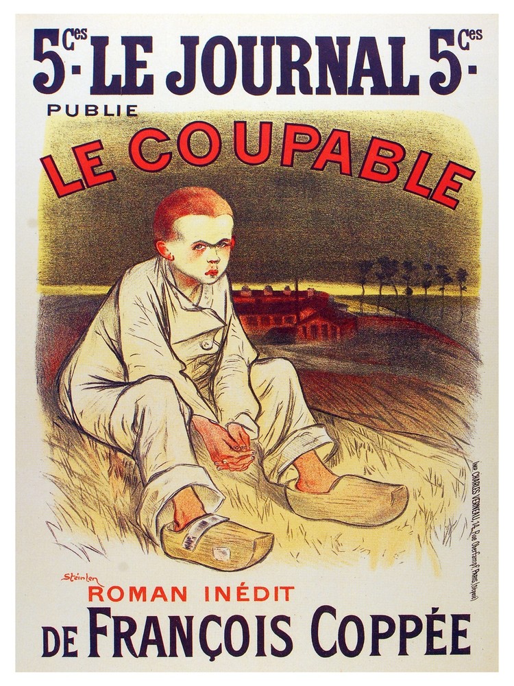 Le Journal 5 Ces Le Coupable Decoration Poster.Graphic Art Interior design 3205