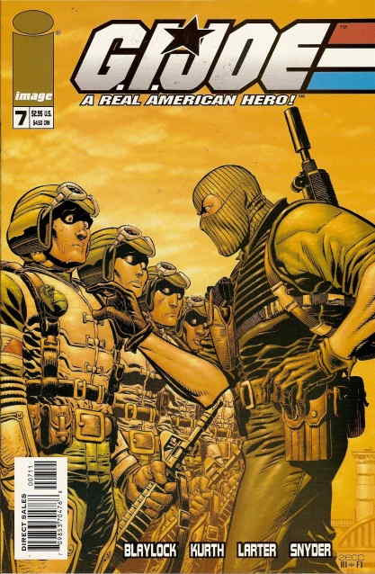 G.I. Joe Comic Book #7 VF; Image | Mike Zeck A Real American Hero - we combine s