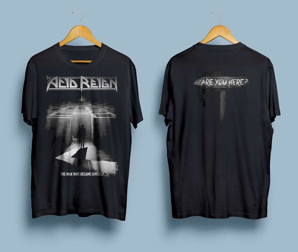 Acid Reign The Man Who Became Himself T-Shirt in Sizes S to 3XL-image