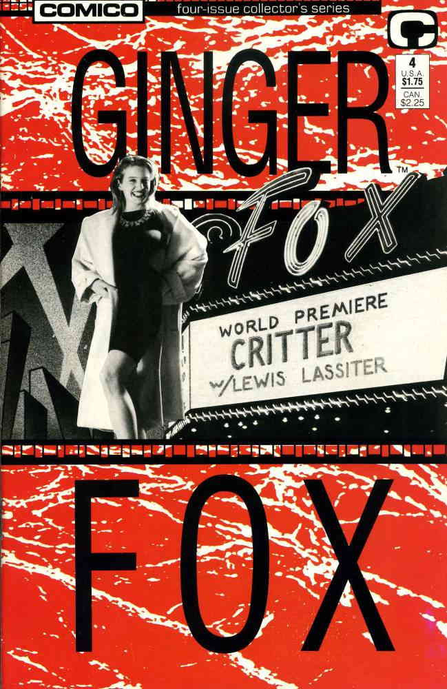 Ginger Fox #4 VF; COMICO | Mike Baron Pander Brothers - we combine shipping