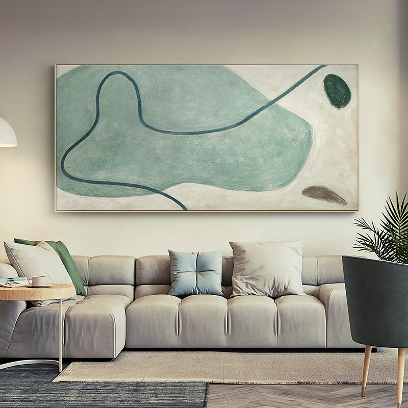 Hand Painted Abstract Painting On Canvas Art Wall Painting Home Decor Modern Art