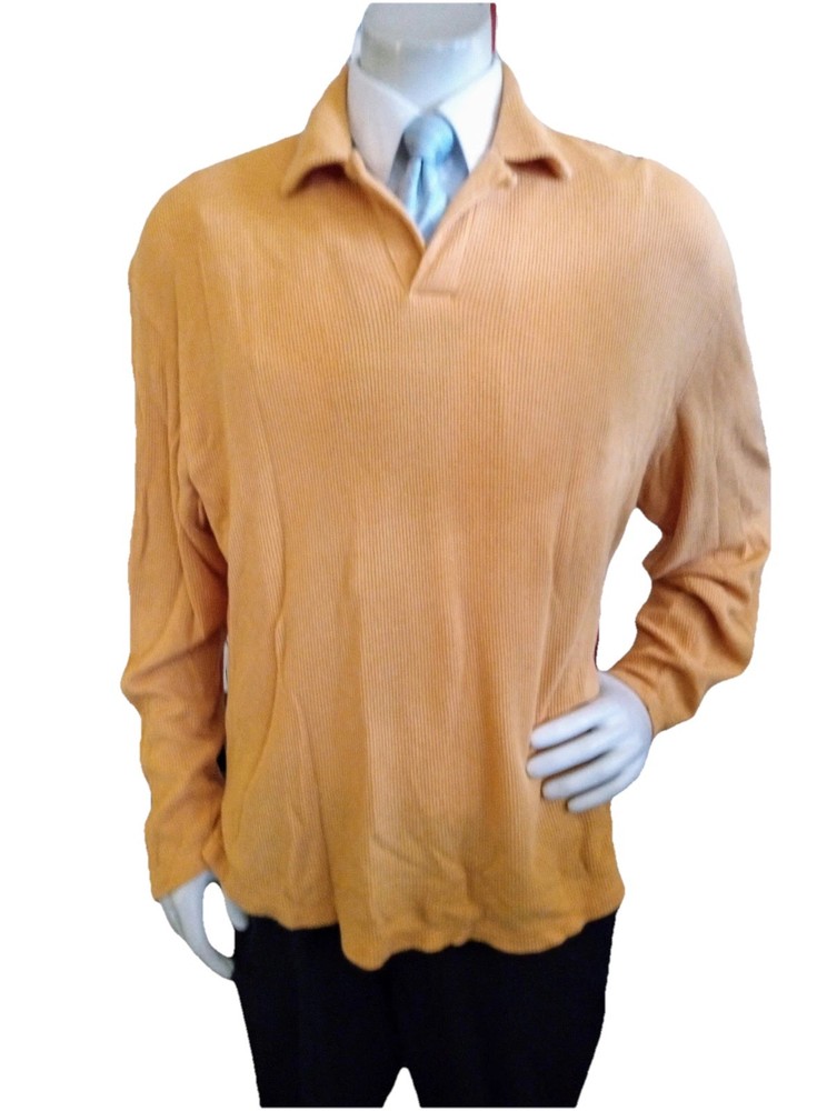 Zegna Sport Men’s M Light Weight Sweatshirt 1/4 Zip Linen Blend
