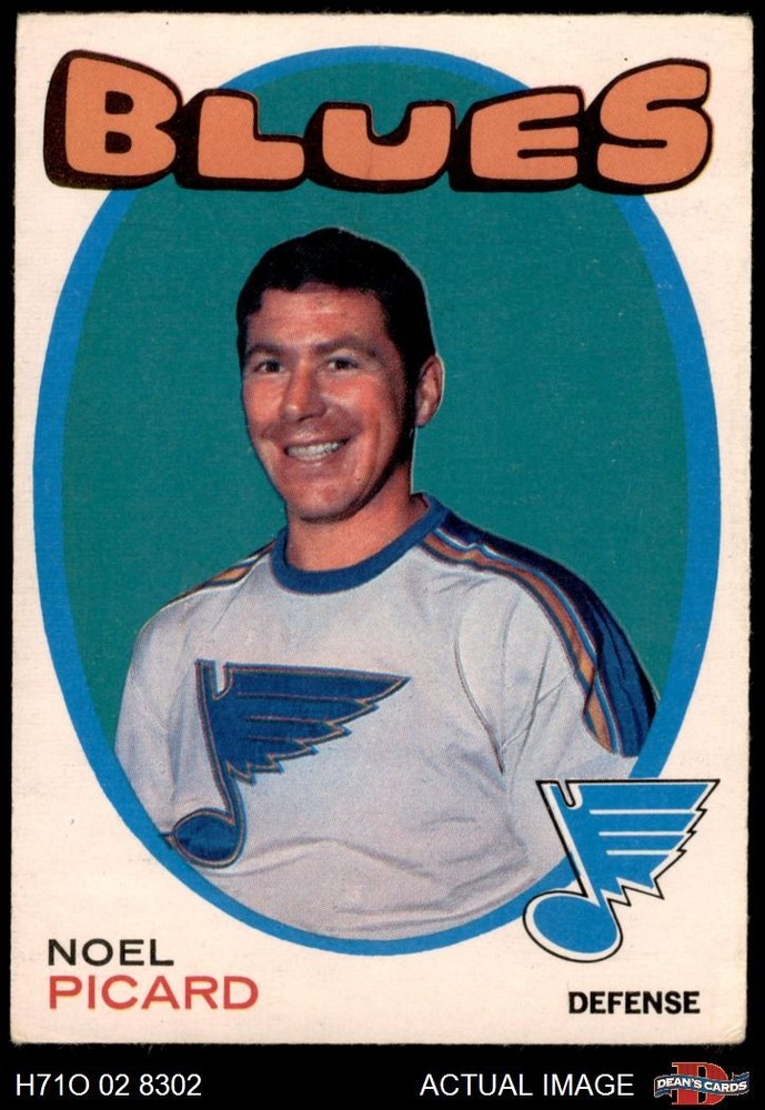 1971 O-Pee-Chee #224 Noel Picard Blues 4 - VG/EX