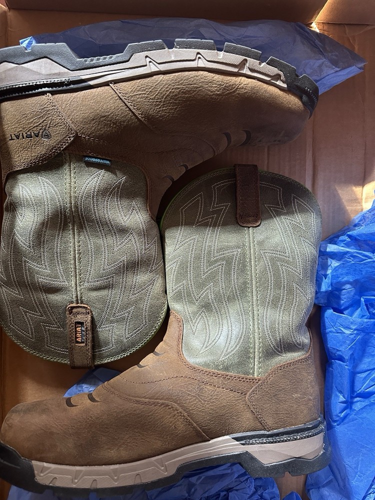 Ariat Men's Rebar Flex Western H2O Composite Toe Size 13D
