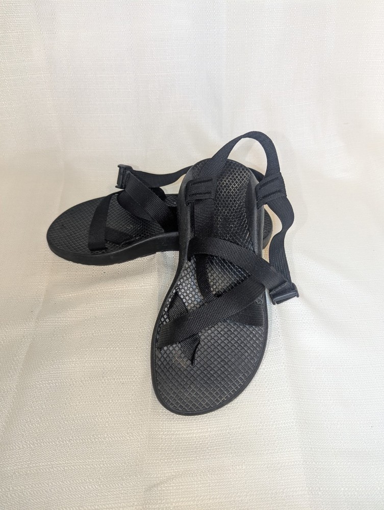 Chaco Z Cloud 2 Sandals Women's Size 8 Black Adjustable Straps Hiking Trail