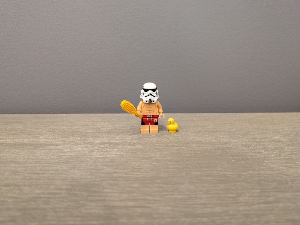 NEW LEGO Hot Tub Stormtrooper Minifigure SW1479 75419 Star Wars UCS w/ Duck