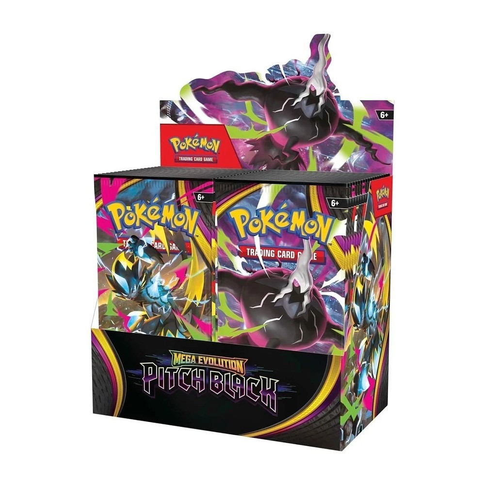 Pokémon TCG: Mega Evolution-Pitch Black Booster Display Box (36 Packs) — PRESALE
