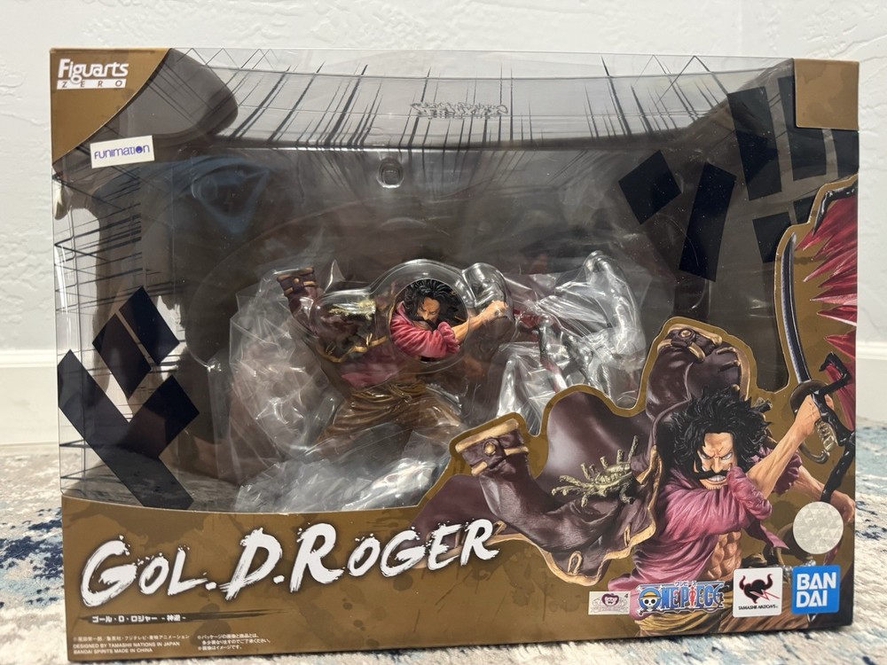 ONE PIECE Gol D. Roger Figuarts Zero Extra Battle Divine Departure Kamusari BNIB
