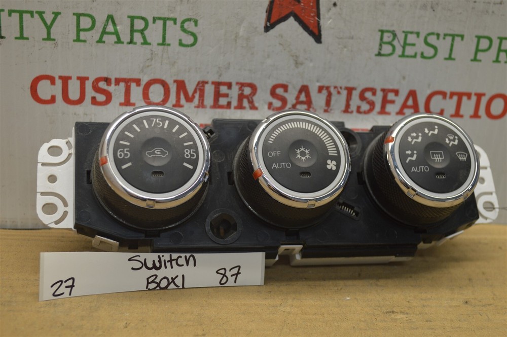2017-2021 Mitsubishi Outlander Sport HVAC AC 7820B081 Climate Control 87-27 Bx 1-image