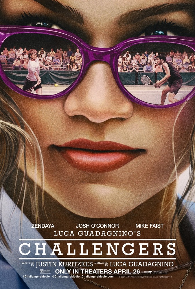 2024 Challengers Movie Poster Print Zendaya Mike Faist Wall Art Decor Gift