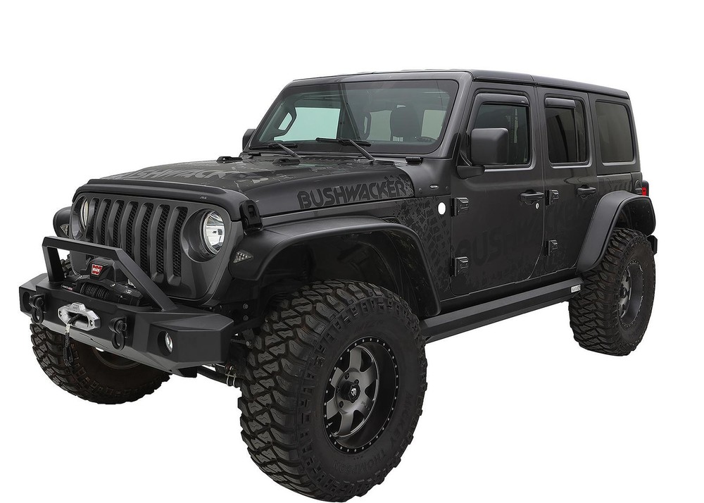 Bushwacker Flat Style Fender Flares 4Pc Set Part No. 10923-07