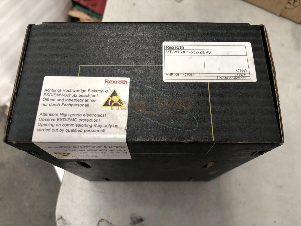1PCS VT-VRRA 1-537-20/V0 Rexroth Valve Amplifiers 0811405061 New
