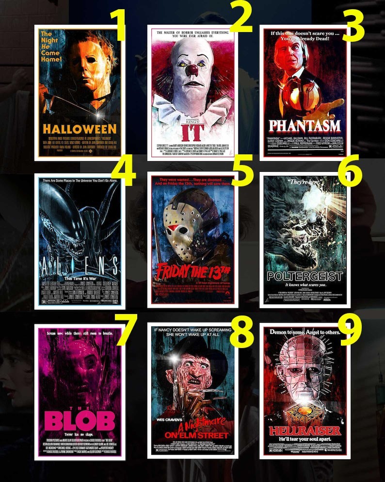 Classic Horror Movie Collection Poster