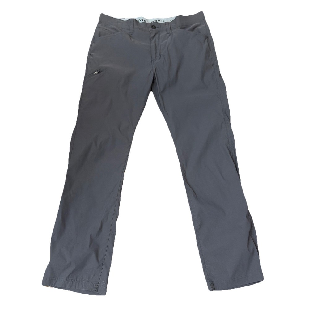 Orvis Pants Mens 36x30 ACTUAL (36x31)Water Repellent Stretch Waistband