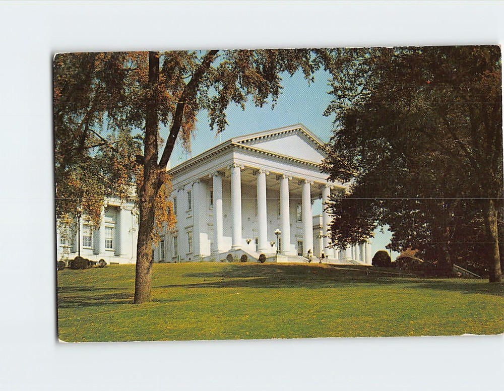 Postcard State Capitol Building Richmond Virginia USA