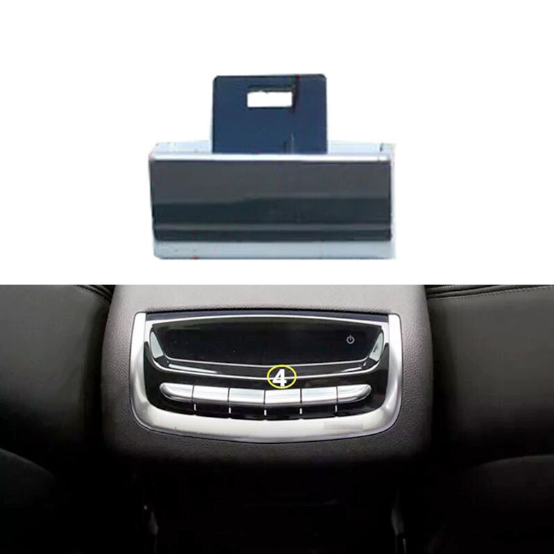 NO.4 Rear Row A/C Control Adjust Switch Button Cover For Cadillac XT5 XT6 CT6