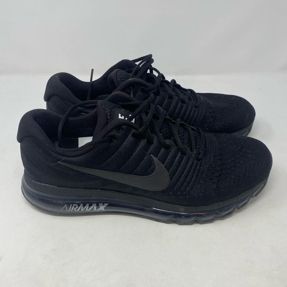 Nike Air Max 2017 Triple Black Men’s Size 12.5 849559-004