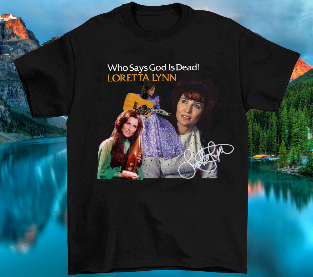 Rare Loretta Lynn Collection Gift For Fans Black  All size Unisex T-Shirt