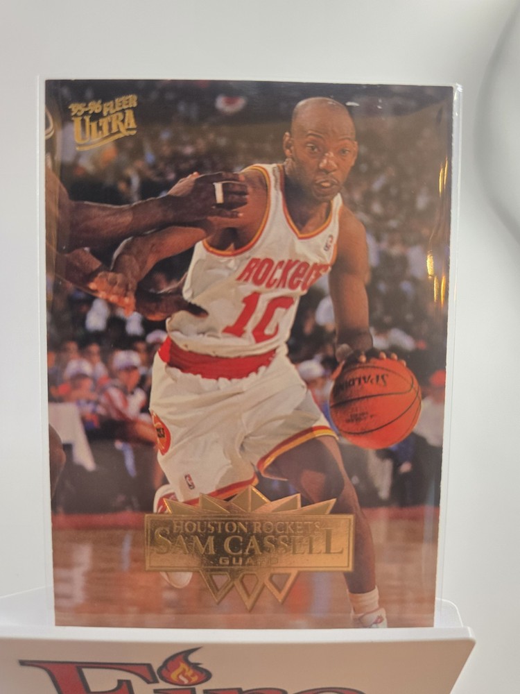 1995-96 Fleer Ultra - Sam Cassell #65 Houston Rockets