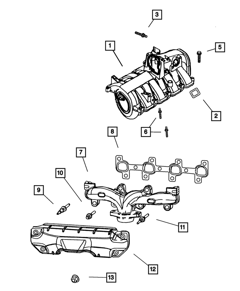 Mopar 53032410AB Engine Intake Manifold Plug-SLT for VIN N