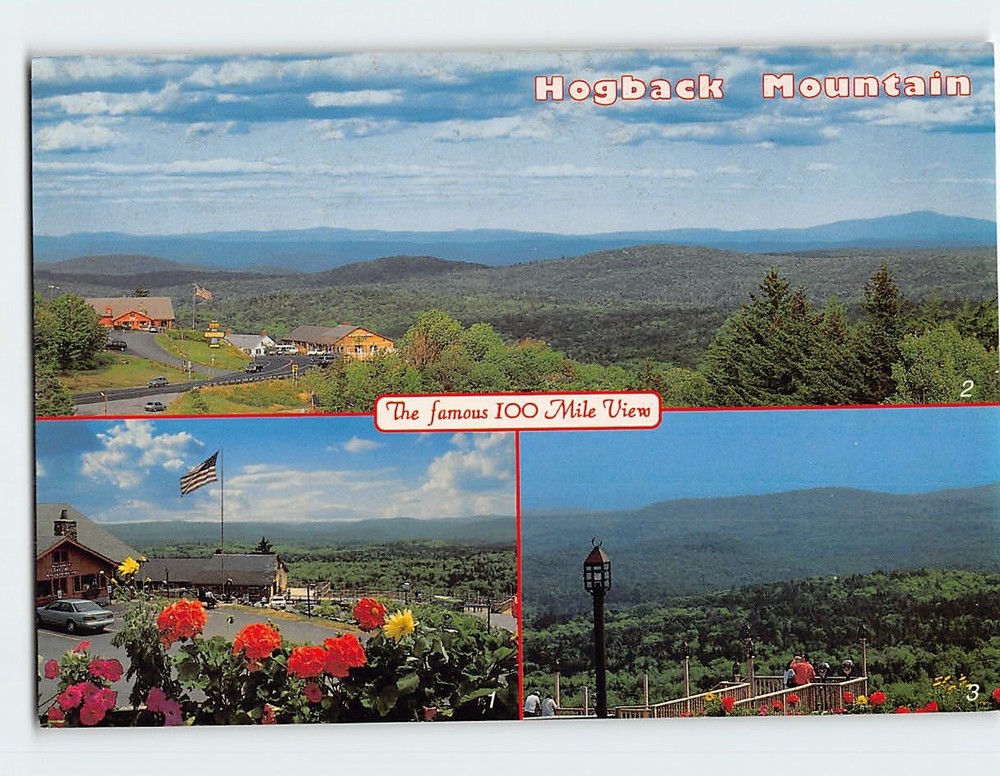 Postcard Hogback Mountain Marlboro Vermont USA