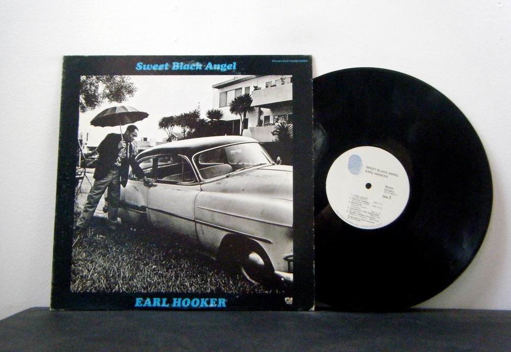 EARL HOOKER LP Sweet Black Angel 1969 Blue Thumb blues  vinyl