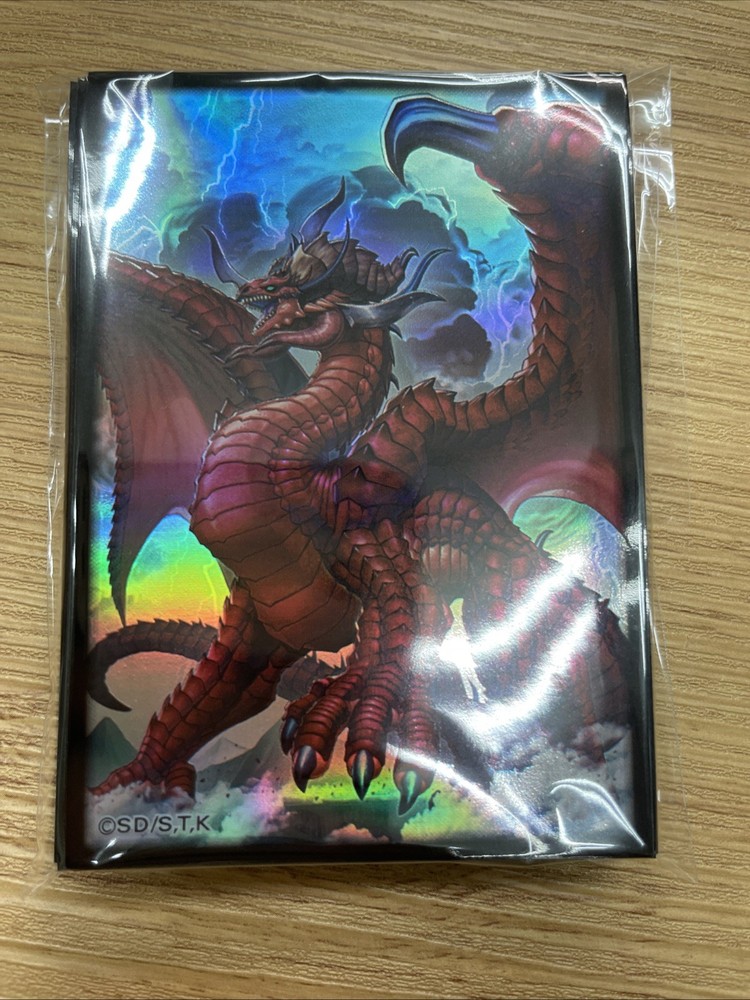 Yu-Gi-Oh Day Promo Sleeves - 40 Disaster Dragon Ruler of Apocalypses Japan