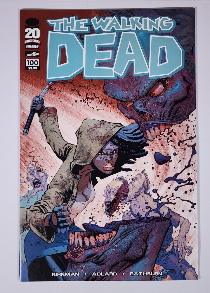 Walking Dead #100 NM Ryan Ottley Cover 1st Negan Death Glenn Image 2012