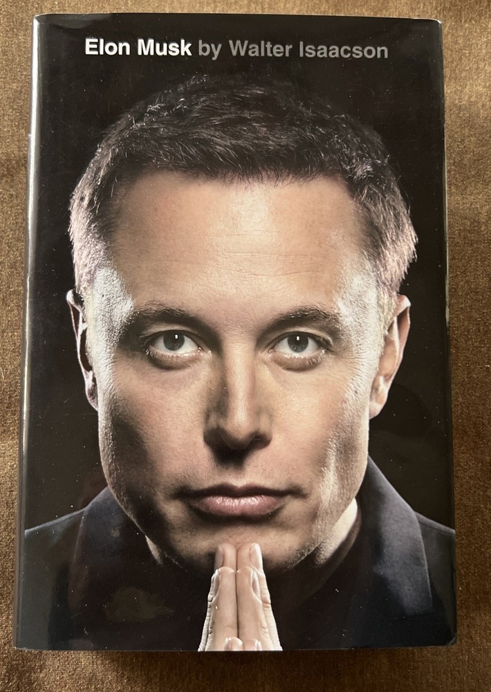 Elon Musk by Walter Isaacson (2023, Hardcover) SIGNED