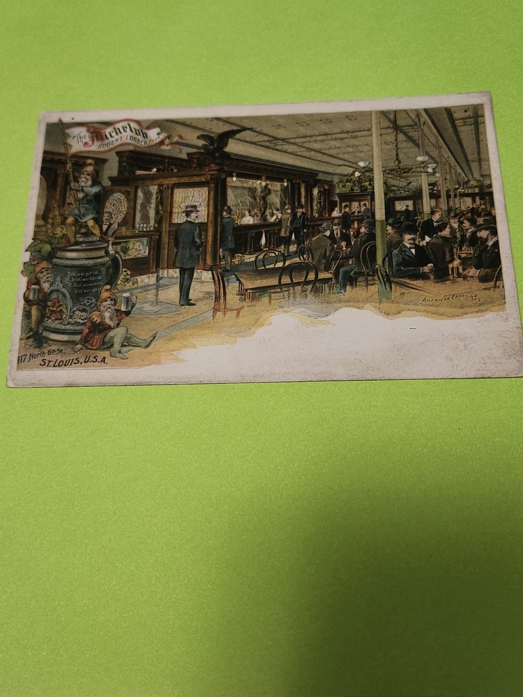 Vintage Michelob Bar & Restaurant Advertising Postcard Unposted