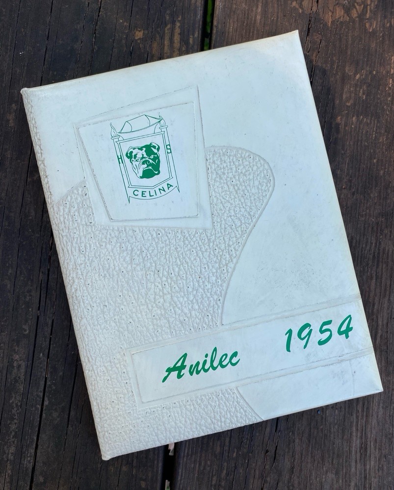 1954 Celina High School Yearbook Anilec Ohio Vintage Mid Century Ephemera 1955