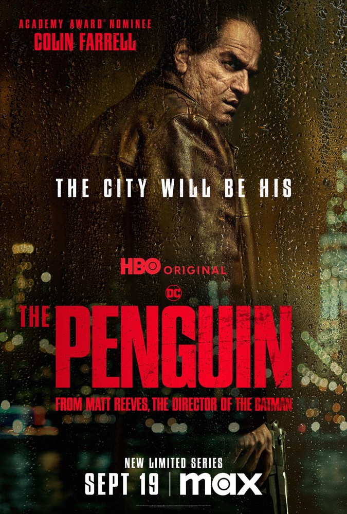 2024 Batman The Penguin Poster DC Comics Wall Art Colin Farrell