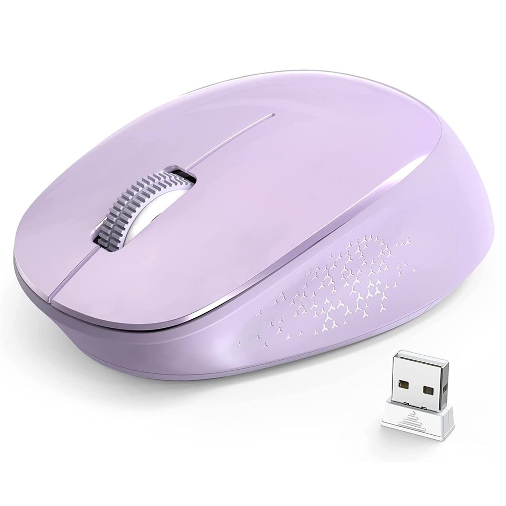 Ergonomic Wireless Mouse for Laptop Portable Silent Cordless Computer Mice